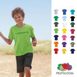 T-shirt publicitaire pour enfant Fruit of the Loom