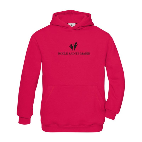 Sweat-shirt capuche enfant B&C publicitaire