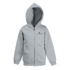 Sweat-shirt enfant zippé capuche Fruit of the Loom personnalisé