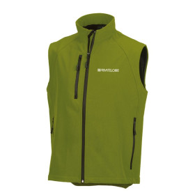 Bodywarmer softshell publicitaire