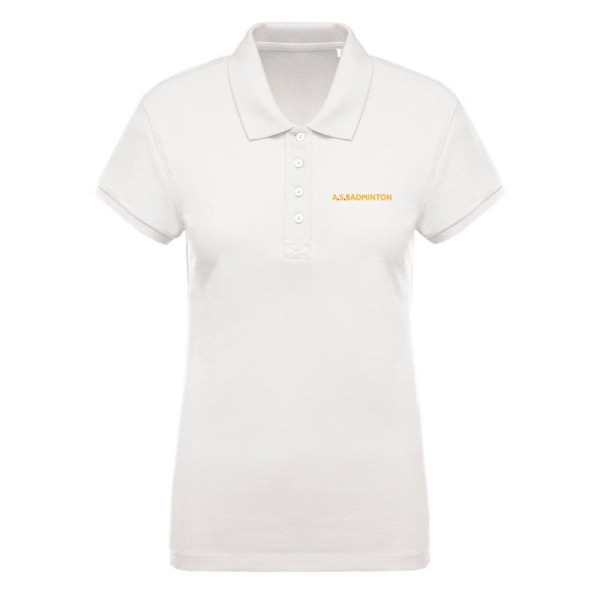 Polo femme personnalisé 100% coton BIO