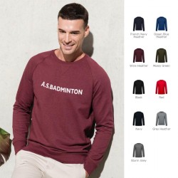 Sweat-shirt publicitaire col rond homme BIO