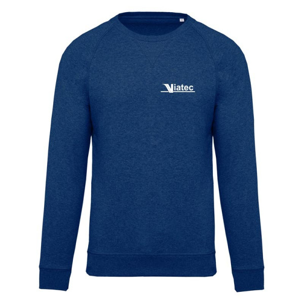 Sweat-shirt publicitaire col rond homme BIO