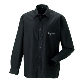 Chemise publicitaire homme manche longue 125g/m²