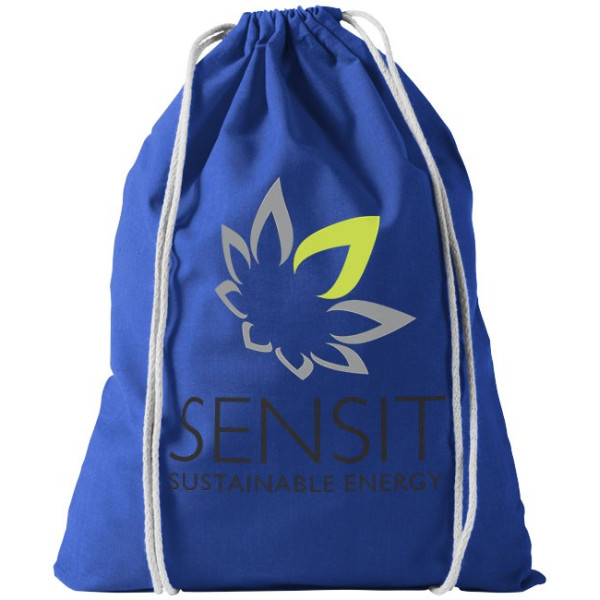 Sac à dos coton à cordons