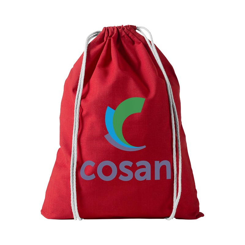 Sac à dos cordon PUNDA en coton à personnaliser avec logo