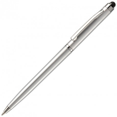 Stylo métal tactile personnalisé avec logo. Stylo publicitaire stylet