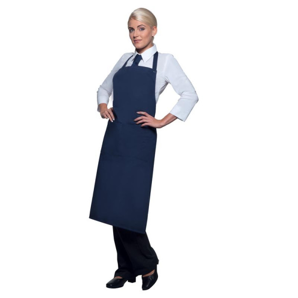 Tablier à bavette avec poches personnalisé