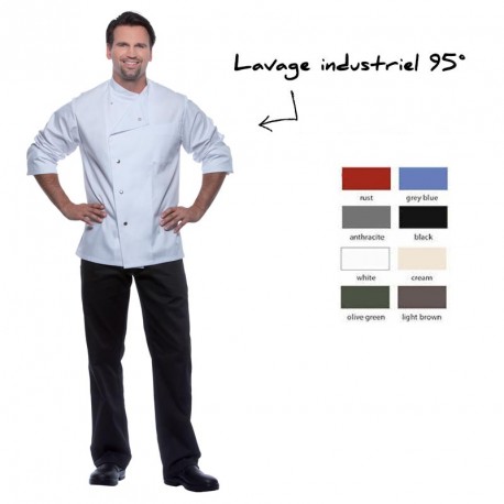 Veste cuisine personnalisée - Veste de cuisine homme professionnel