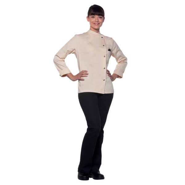 Veste de cuisine coupe femme personnalisée