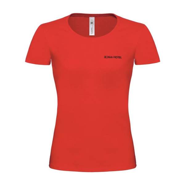 T-shirt femme col bateau B&C personnalisé