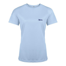 T-shirt de sport publicitaire pour femme.