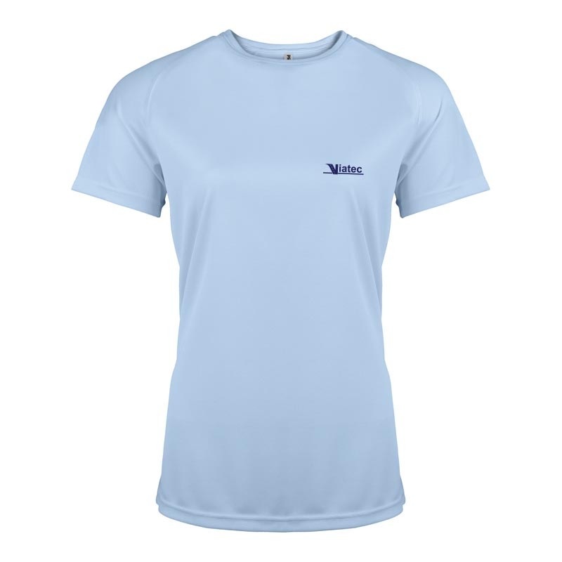 T-shirt sport publicitaire pour femme- T-shirt technique sport femme