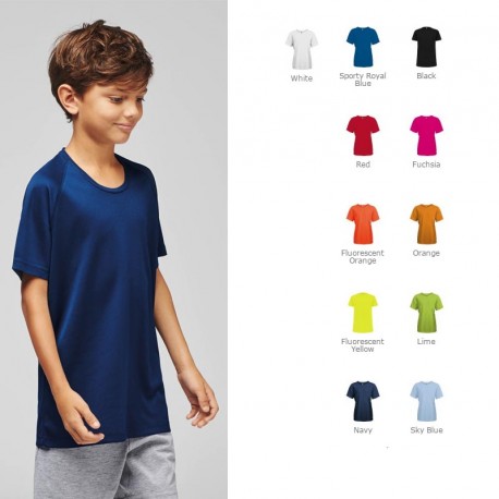 T-shirt de sport personnalisé pour enfant