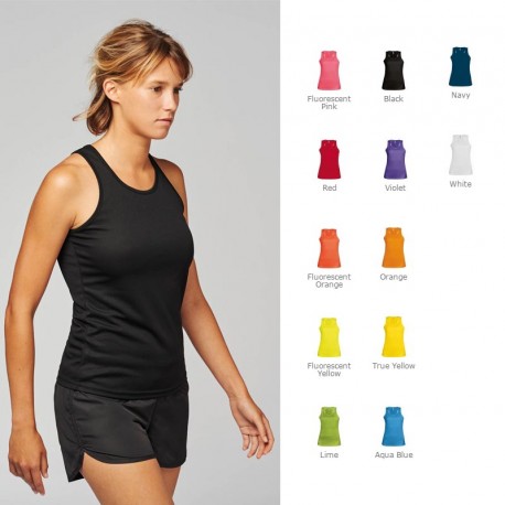 Débardeur sport personnalisable femme