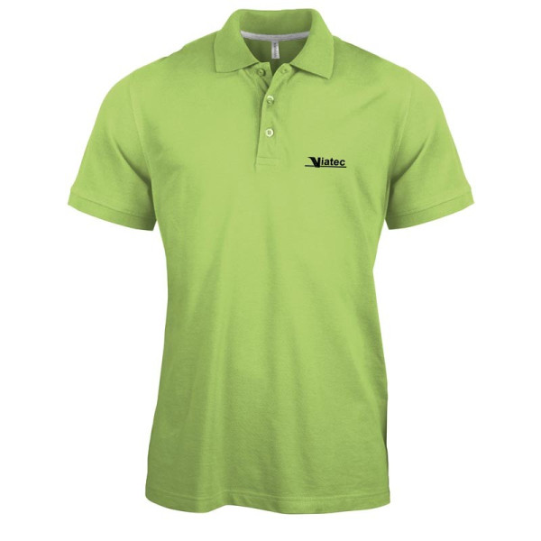 Polo 100% Coton piqué personnalisé Homme et Femme
