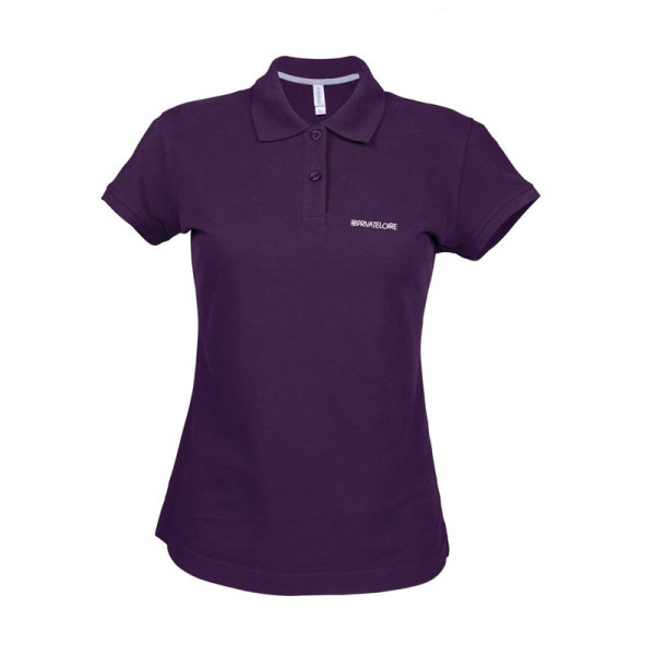 Polo 100% Coton piqué personnalisable Femme