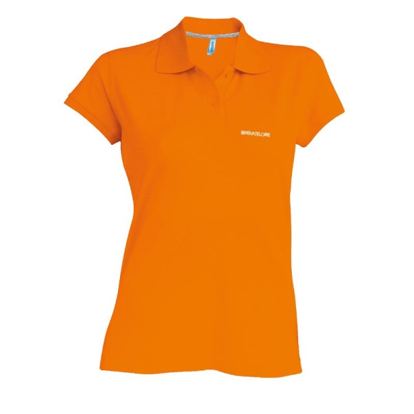 Polo 100% Coton piqué personnalisable Femme