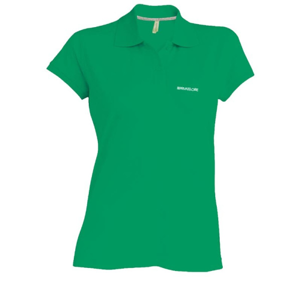 Polo 100% Coton piqué personnalisable Femme