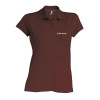 Polo 100% Coton piqué personnalisable Femme