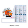 Calendrier Pro découpé A4