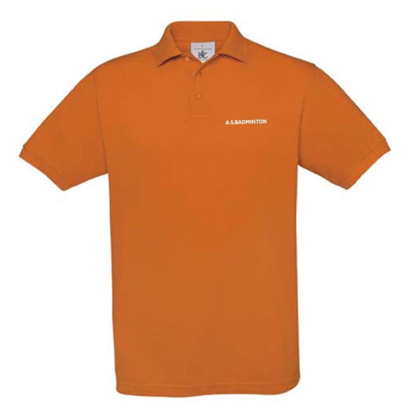 Polo Homme B&C 180 g/m2 Safran Personnalisé