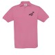 Polo Homme B&C 180 g/m2 Safran Personnalisé