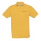 Polo Homme B&C 180 g/m2 Safran Personnalisé