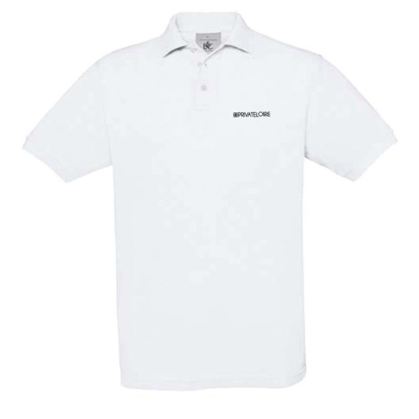 Polo Homme B&C 180 g/m2 Safran Personnalisé