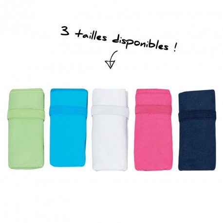 Serviettes microfibres personnalisées 3 tailles