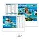 Calendrier publicitaire 570x410 mm