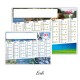 Calendrier publicitaire 570x410 mm