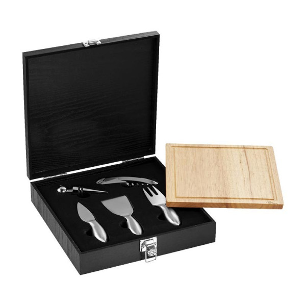 Set vin et fromage personnalisé