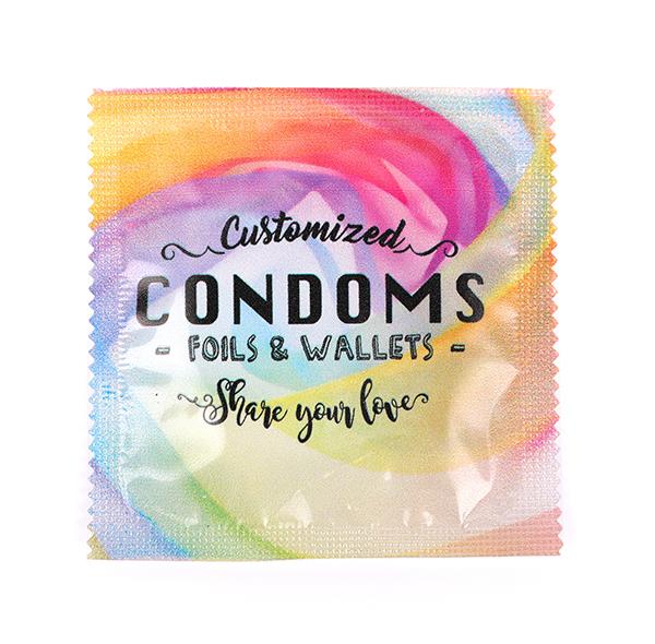 foil préservatif 100% imprimé
