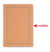 personnalisation carnet recyclé