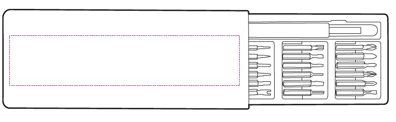 personnalisation quadri boite tournevis