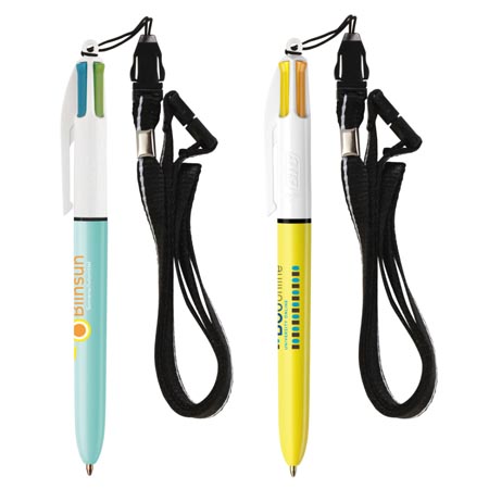 Stylo Bic ® 4 Couleurs Flags Collection Personnalisable 