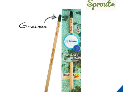 Crayon à graines personnalisé