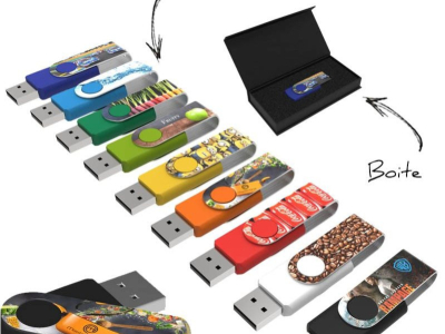 Clé USB personnalisée avec un logo
