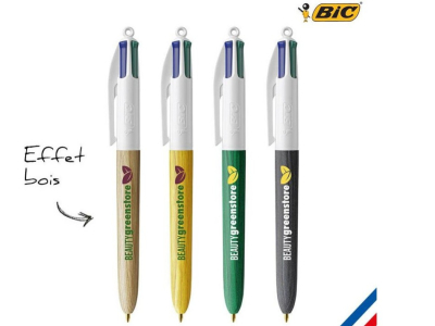 Nouveaux stylos BIC 4 couleurs personnalisables