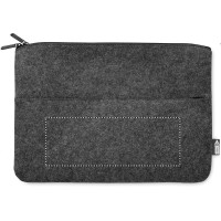 Zone de marquage Position 1 pour Sacoche ordinateur personnalisée en feutre recyclé RPET "WIZ"