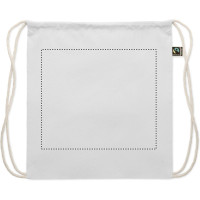 Zone de marquage Position 3 pour Sac à dos personnalisable à cordons