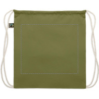 Zone de marquage Position 4 pour Sac à dos personnalisable à cordons