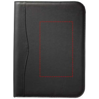 Zone de marquage Position 1 pour Conférencier A4 fermeture éclair personnalisé