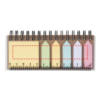 Zone de marquage Position 2 pour Carnet cartes/notes
