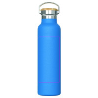 Zone de marquage Position 2 pour Bouteille isotherme personnalisée 650ml STAN avec revêtement poudre premium