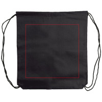 Zone de marquage Position 2 pour Sac à cordon publicitaire non-tissé 80g/m2