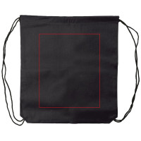 Zone de marquage Position 5 pour Sac à cordon publicitaire non-tissé 80g/m2