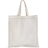 Zone de marquage Position 2 pour Sac publicitaire coton avec anses courtes