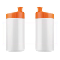 Zone de marquage Position 2 pour Bidon Sport Personnalisé "Design" 500ml